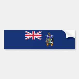 South Georgia and the South Sandwich Islands Flag Bumper Sticker