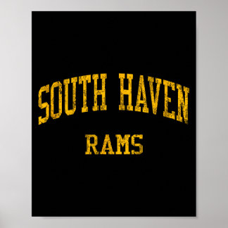 South haven high school hs south haven mi vintage poster