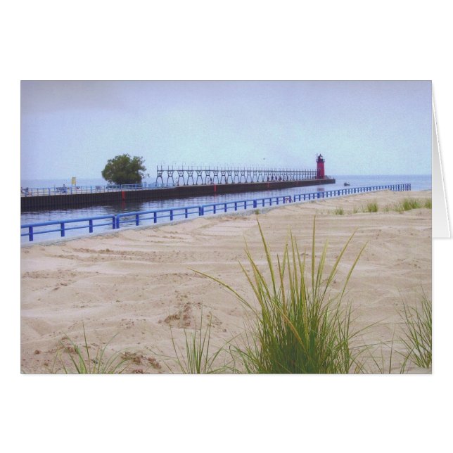 South Haven Lighthouse Card (Front Horizontal)