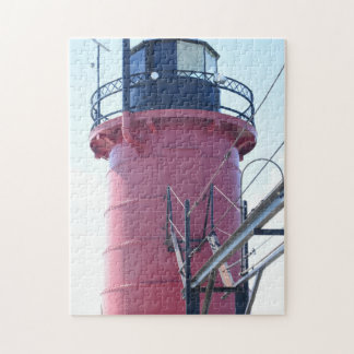 South Haven Lighthouse Picture created as a  Jigsaw Puzzle