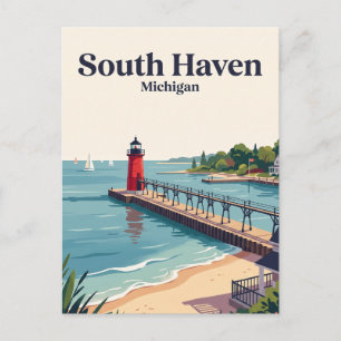 South Haven, Michigan Postcard