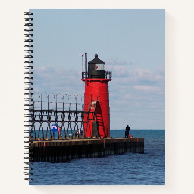 South Haven South Pierhead Light notebook (Front)