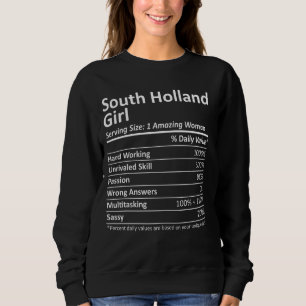 South Holland Girl Il Illinois Funny City Home Roo Sweatshirt