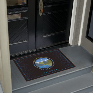 SOUTH ISLAND NEW ZEALAND DOORMAT