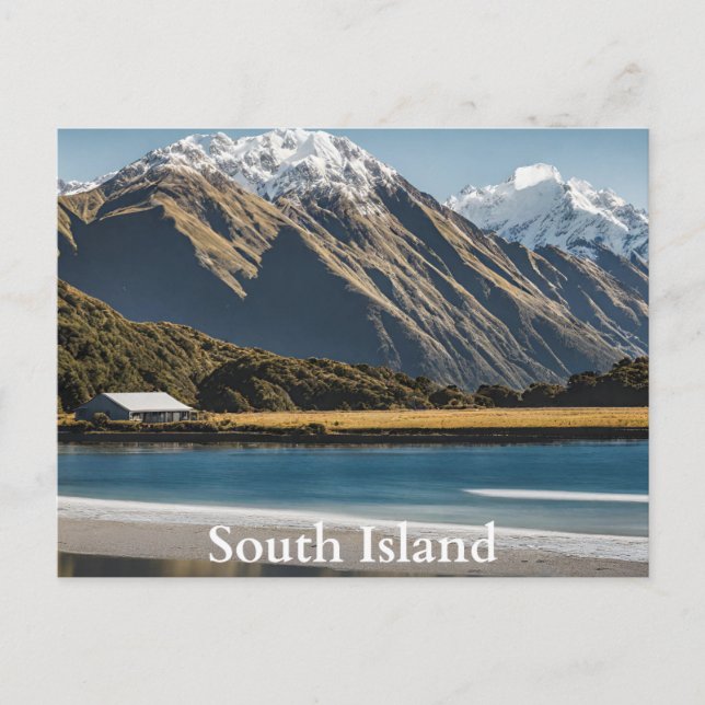 South Island NZ (2) Postcard (Front)
