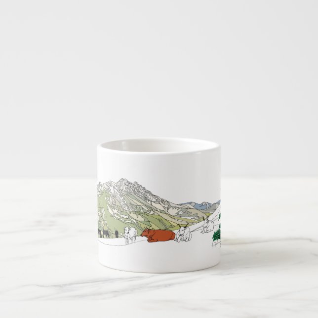 South Italy theme Espresso Cup (Front)