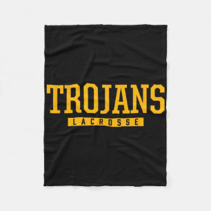 South Johnston Trojans Lacrosse Hs Fleece Blanket