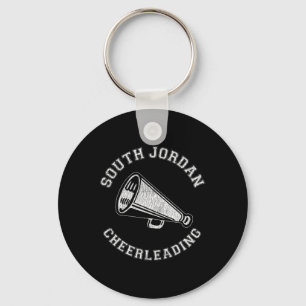 South Jordan Cheer Distressed Retro 90's Cheerlead Key Ring