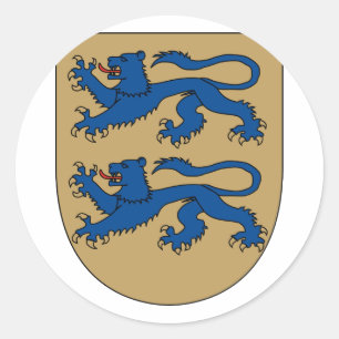 South Jutland, Denmark Classic Round Sticker
