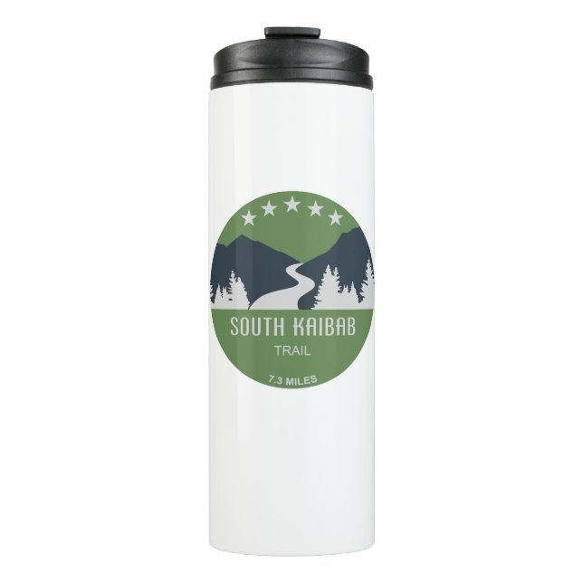 South Kaibab Trail Grand Canyon Arizona Thermal Tumbler (Front)
