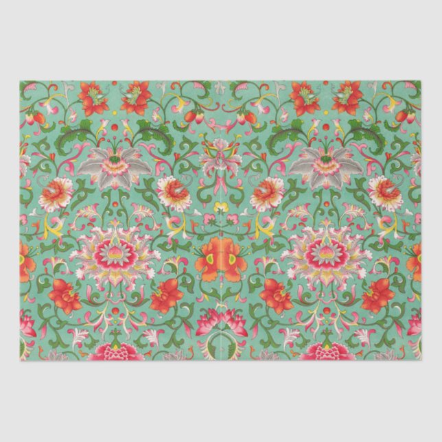 South Kensington Museum IXXVII Chinese  Tissue Paper (Front)