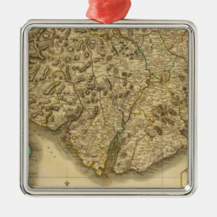 South Kirkcudbright Shire Metal Tree Decoration
