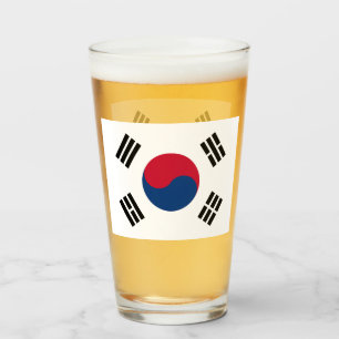 SOUTH KOREA BEER GLASS 