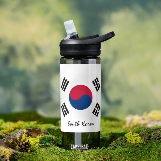 South Korea bottle, patriotic Korean Flag Water Bottle (Outdoor)