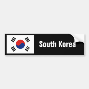 South Korea bumper Sticker