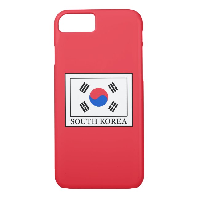 South Korea Case-Mate iPhone Case (Back)