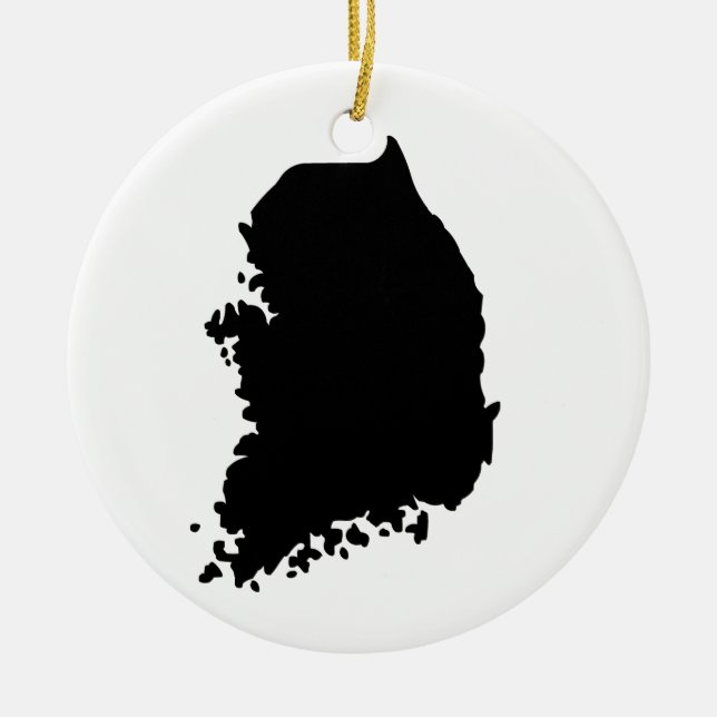 South Korea Ceramic Ornament (Front)