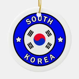 South Korea Ceramic Tree Decoration