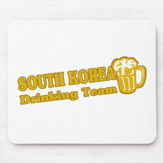 South Korea Drinking Team Mouse Pad
