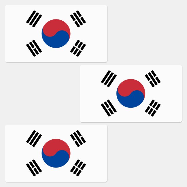 South Korea Flag (Group)