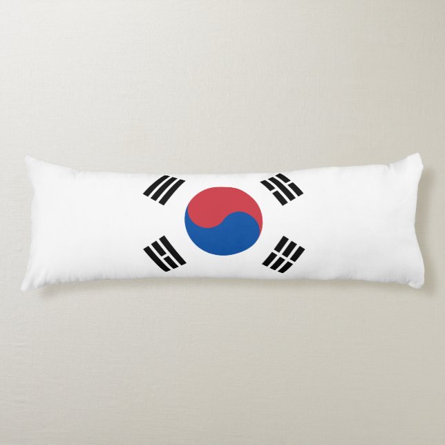 South Korea Flag Body Cushion (Front)