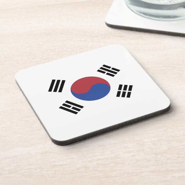 South Korea flag Coaster (Left Side)