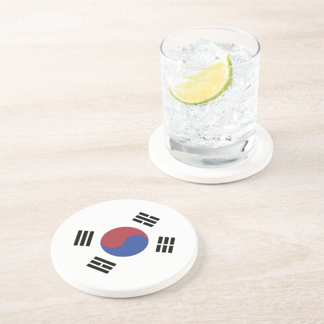 South Korea flag Coaster (Side)