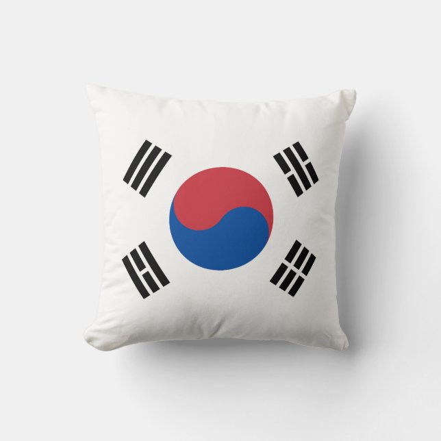 South Korea Flag Cushion (Front)
