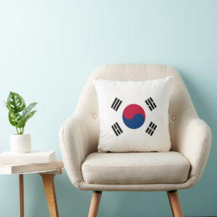 South Korea Flag Cushion