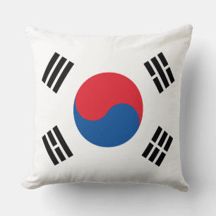 South Korea Flag Cushion