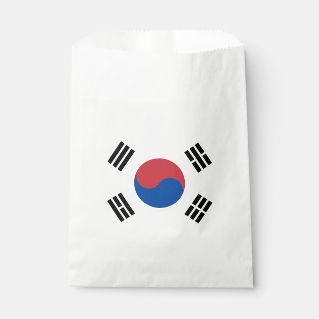 South Korea Flag Favour Bag (Front)