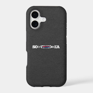 South Korea flag font