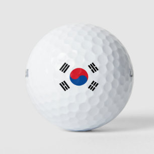 South Korea Flag Golf Balls