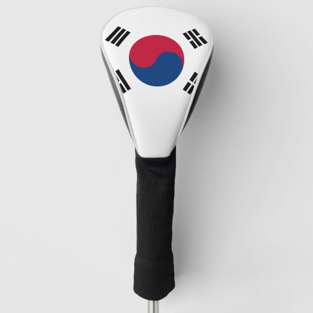 South Korea Flag Golf Head Cover (Front)
