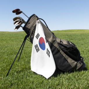 South Korea flag Golf Towel