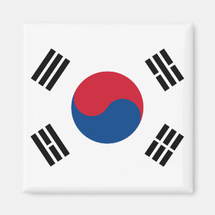 South Korea Flag Magnet