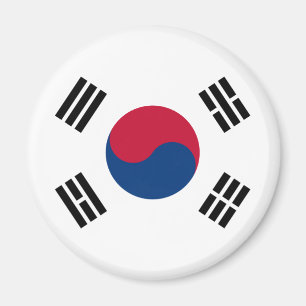 South Korea Flag Magnet