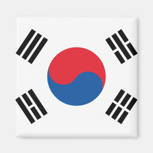 South Korea Flag Magnet