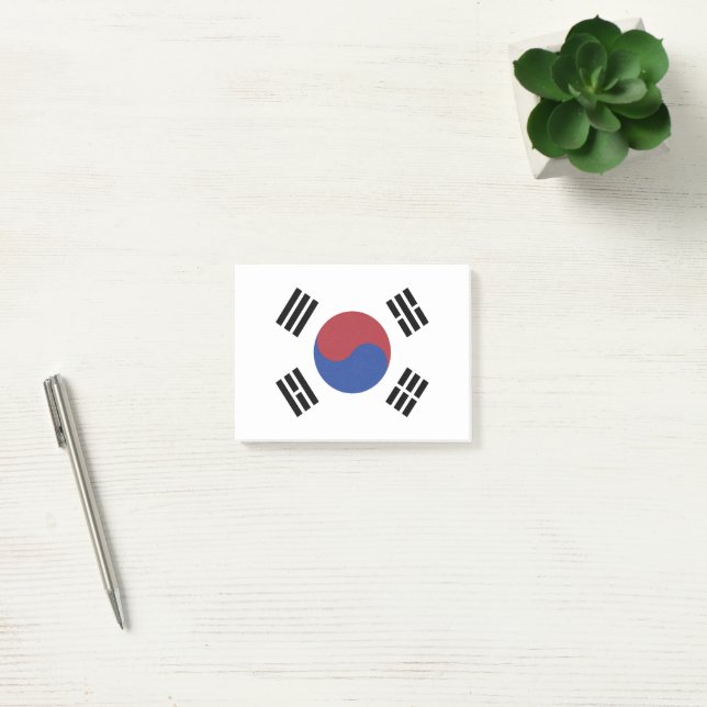 South Korea flag Post-it Notes (Office)