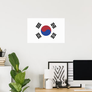 South Korea flag Poster