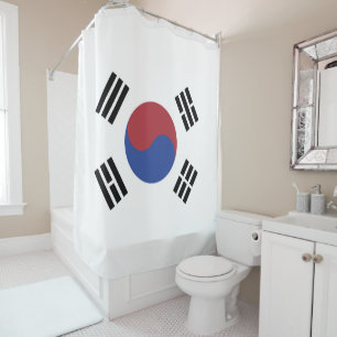 South Korea flag Shower Curtain