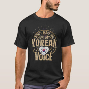 South Korea Flag Souvenirs For Koreans Men & Women T-Shirt