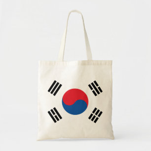 South Korea Flag Tote Bag