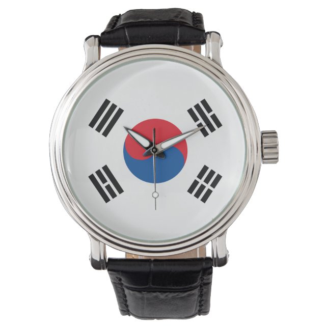 South Korea Flag Watch (Front)