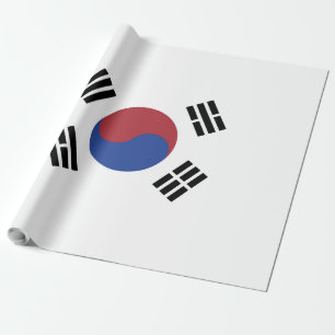 South Korea flag Wrapping Paper