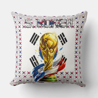 South Korea 🇰🇷 Football | 2026 World Cup Gilded Cushion