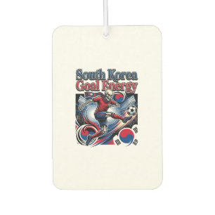South Korea Goal Energy Skeleton Striker Nations B Car Air Freshener
