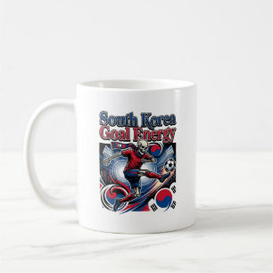 South Korea Goal Energy Skeleton Striker Nations B Coffee Mug
