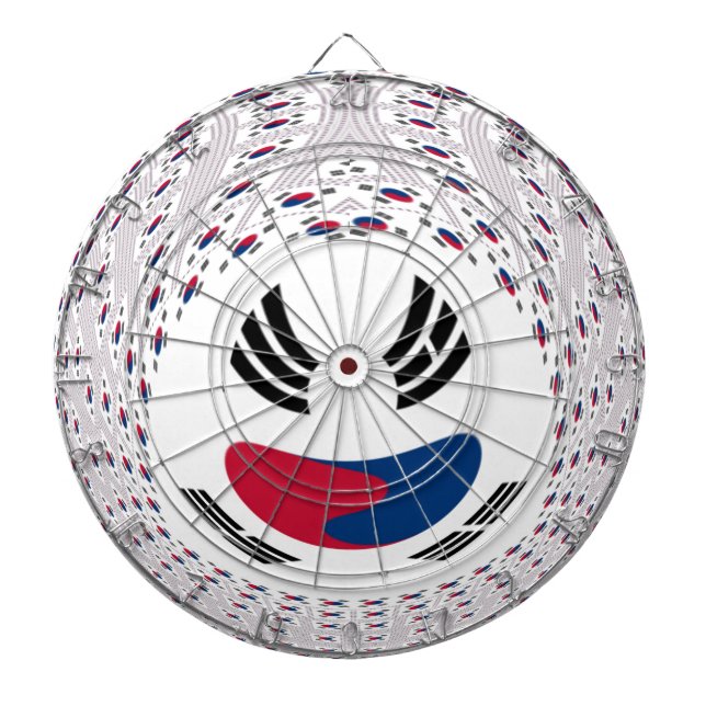  South Korea Hakuna Matata Art Print/Graphic Dartboard (Front)