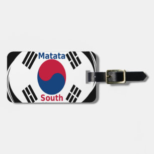 South Korea Hakuna Matata Art Print/Graphic Luggage Tag